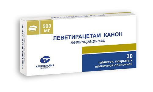 Леветирацетам Канон таб. п.п.о 500мг №30 карведилол канон таблетки 12 5 мг 30 шт