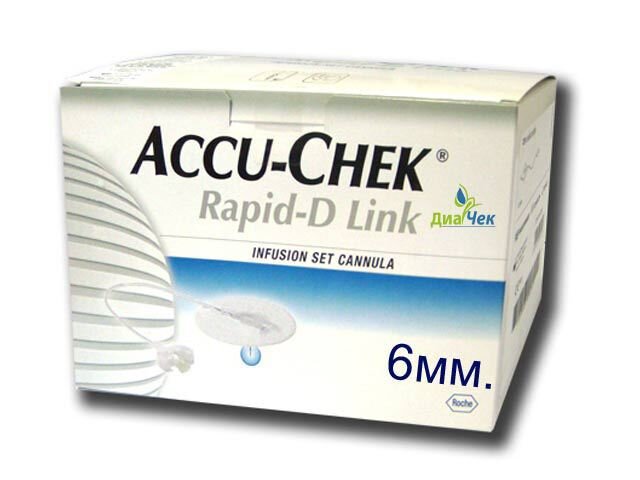 Акку-Чек Репид-Д Линк с иглой 6мм №25 в Санкт-Петербурге и области