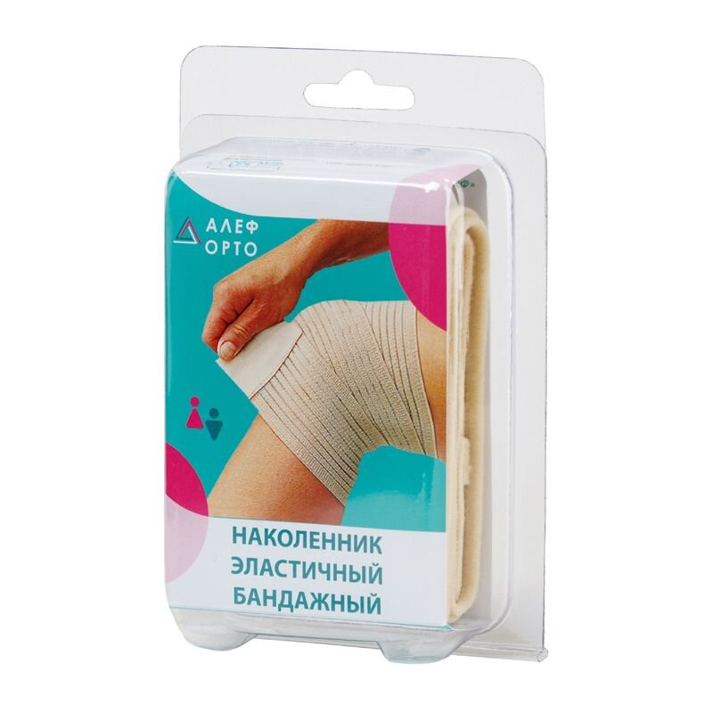 Алеф Наколенник бандажный эластичный М