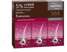 Алерана Спрей 5% 60мл Набор №3