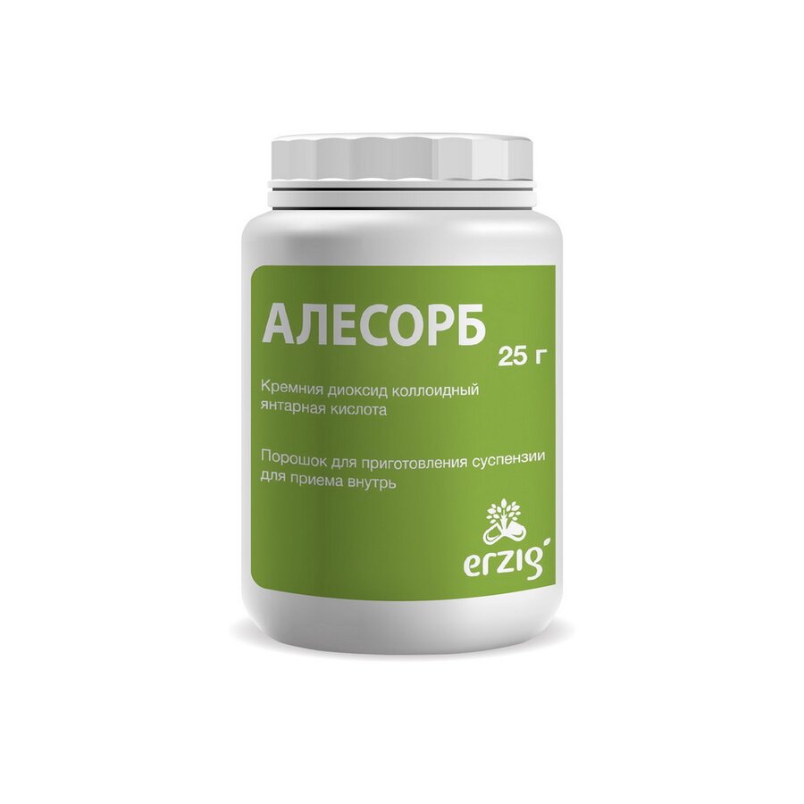 Алесорб пор. д/сусп. внутр. 25г
