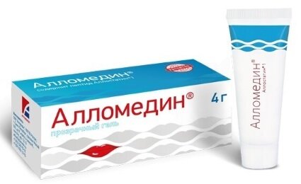 Алломедин гель с п/вирусным действием 4г