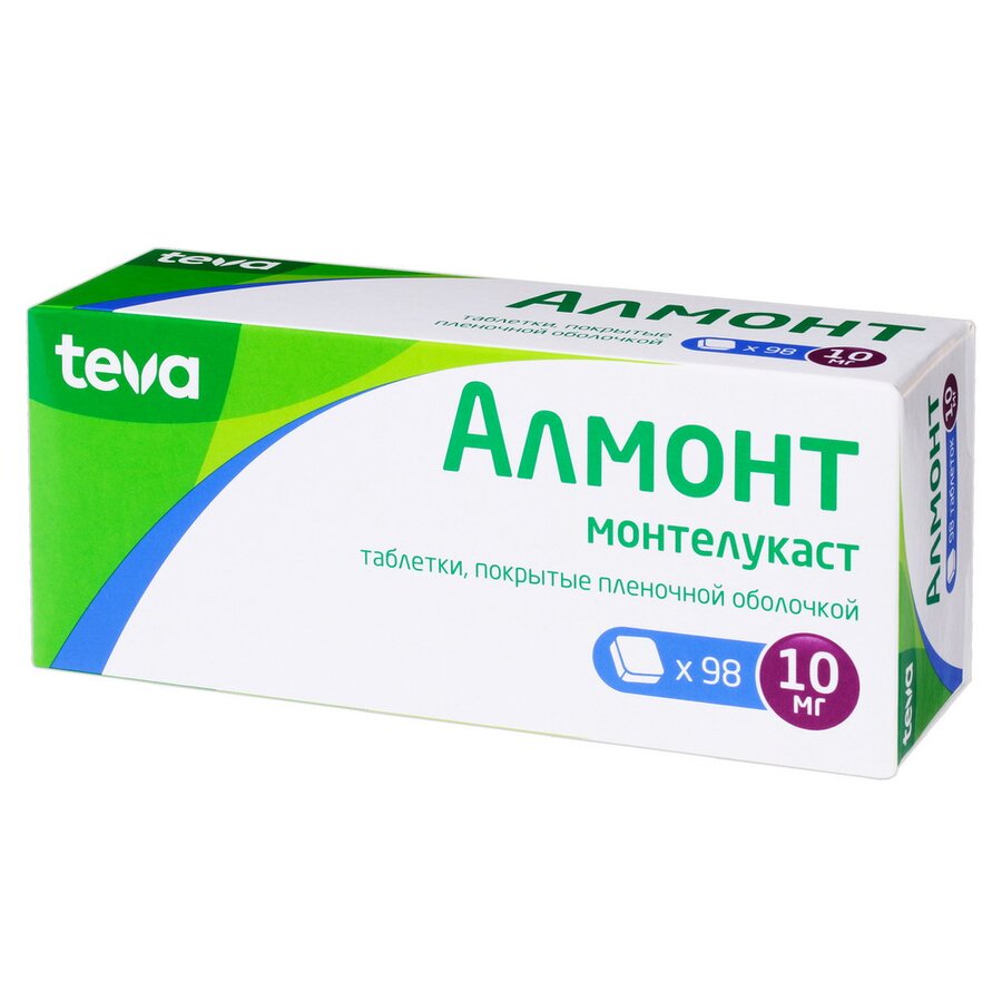 Алмонт таб. п/о 10мг №98 в Санкт-Петербурге и области