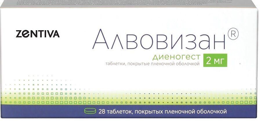 Алвовизан таб. п/о 2мг №28