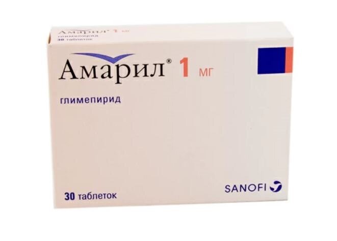 Амарил таб. 1мг №30
