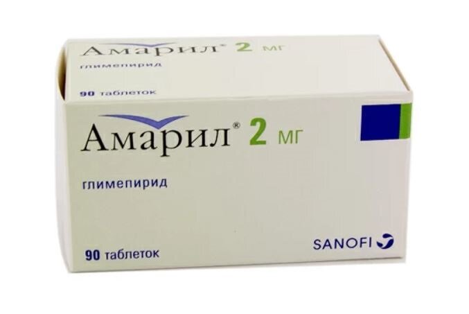 Амарил таб. 2мг №90 в Енском