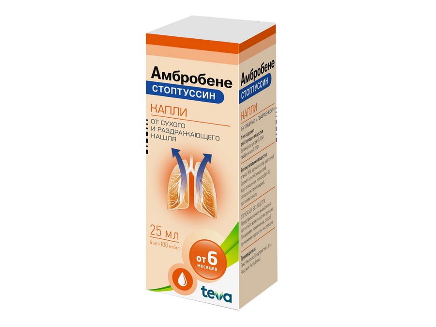 Амбробене Стоптуссин Капли Внутр. 25мл По Цене 291 Рубль Купить В.
