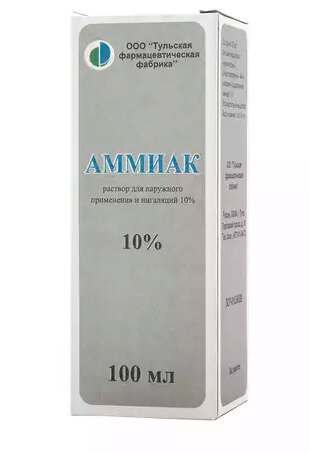 Аммиак р-р 10% 100мл