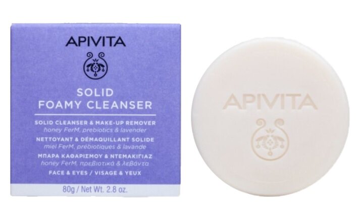 Апивита крем-мыло д/очищ./снят. макияжа 80г