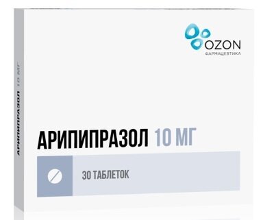 Арипипразол таб. 10мг №30 в Санкт-Петербурге и области