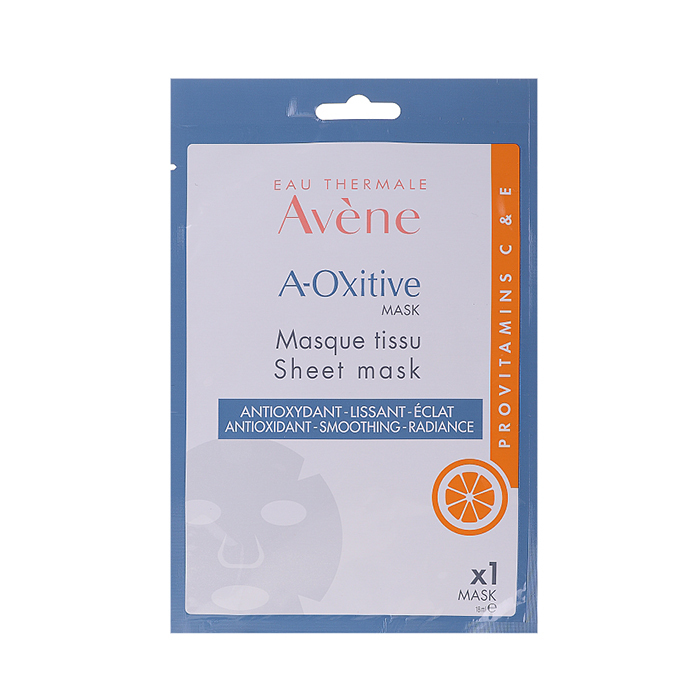 Авен А-Окситив маска тканевая антиоксидантная разглаж.