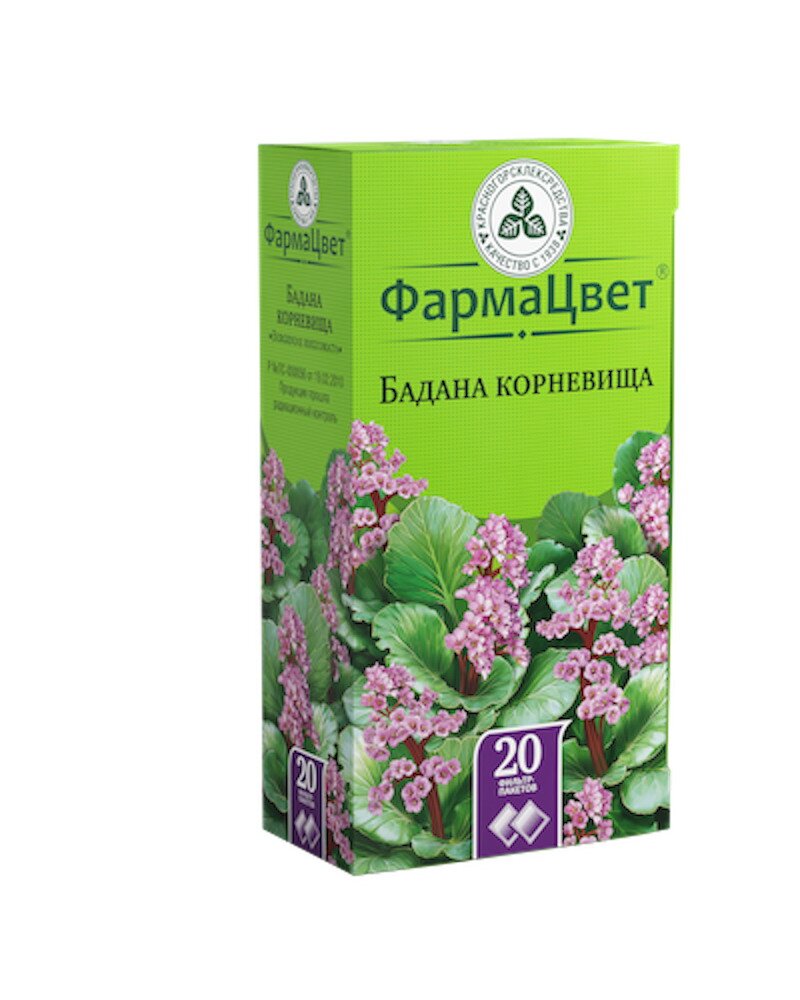 Бадана корневище ф/п 1.5г №20