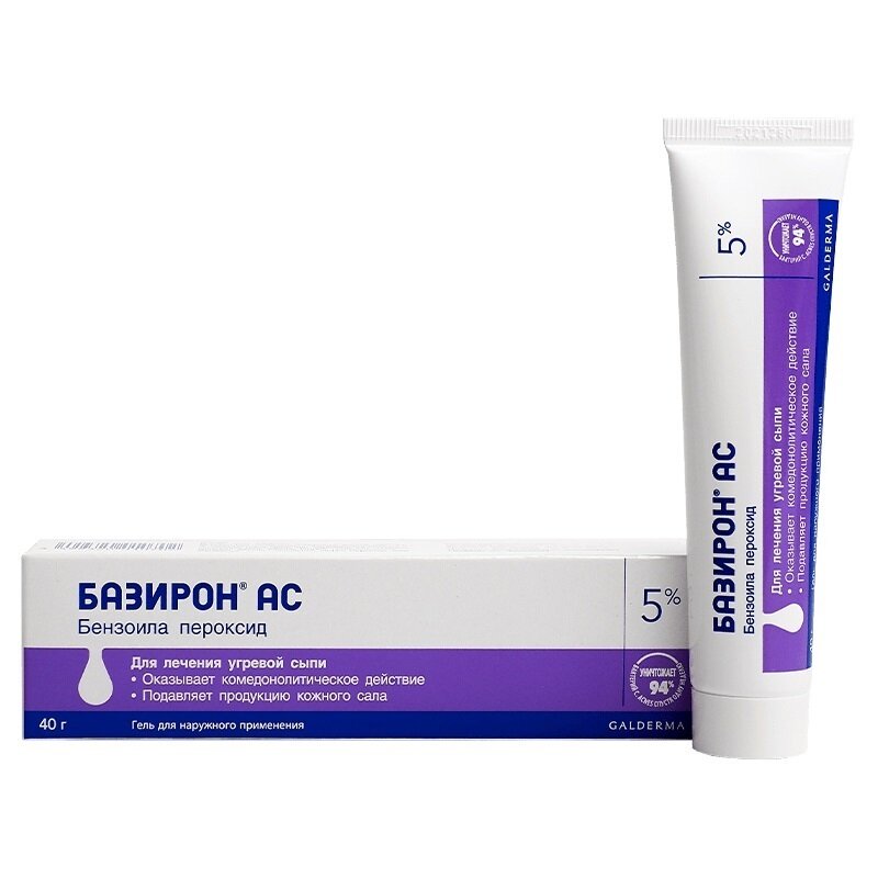 Базирон АС гель 5% 40г в Песочном