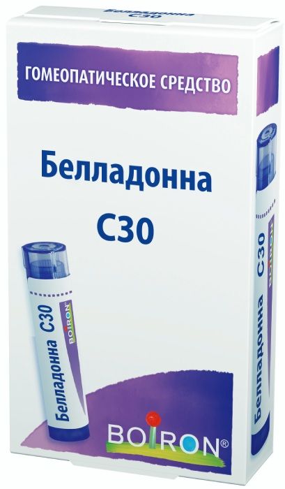 Белладонна С30 гранулы гомеопатич. 4г