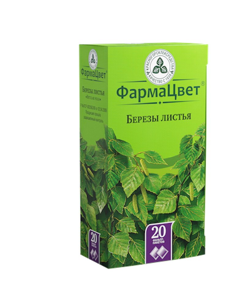 Береза листья ф/п 1,5г №20