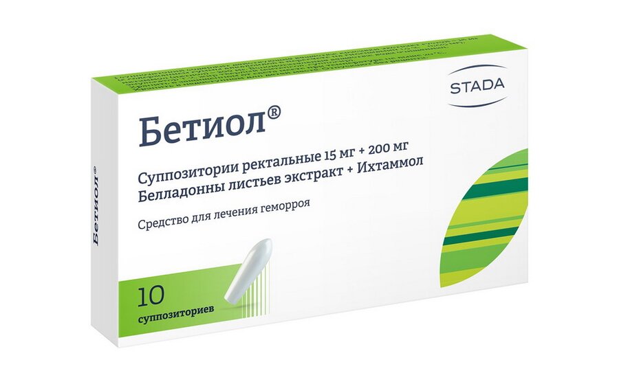 Бетиол супп. рект. №10 в Санкт-Петербурге и области