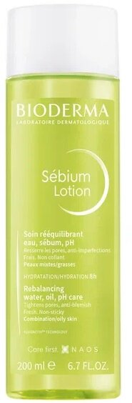 Биодерма Себиум лосьон д/жирной и смешанной кожи.200мл