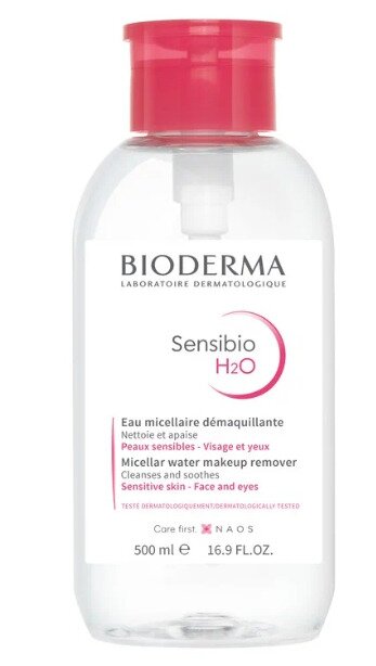 Биодерма Сенсибио Н20 мицеллярная вода флакон-помпа 500мл в Санкт-Петербурге и области