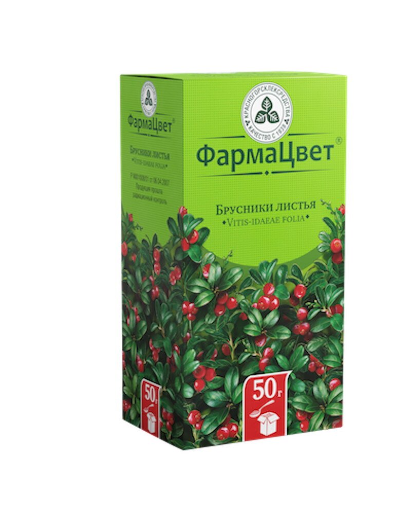 Брусника листья 50г в Медведово