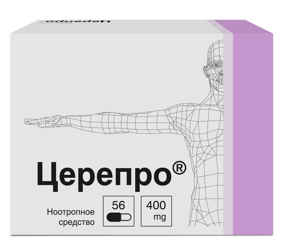 Церепро капс. 400мг №56 в Калуге
