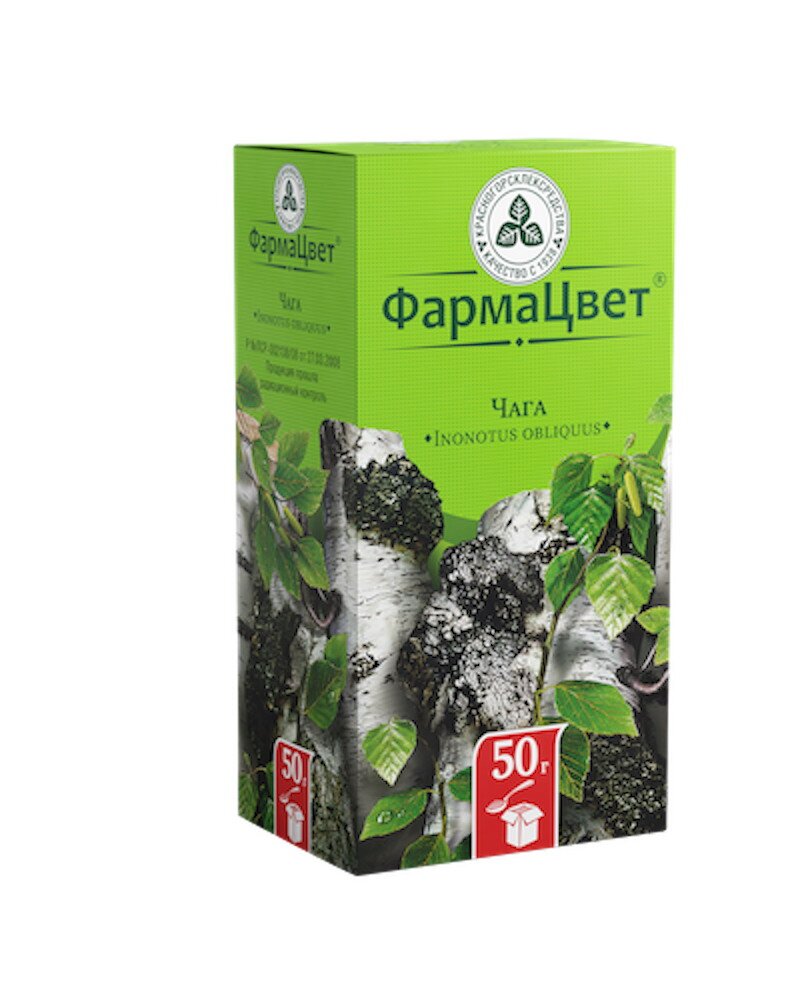 Чага (Березовый гриб) 50г в Костроме