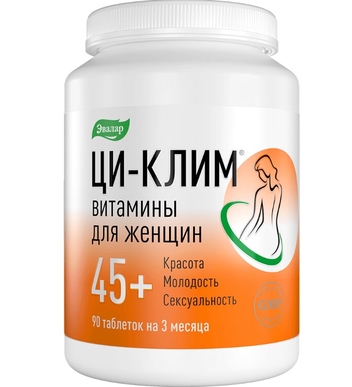 Ци-Клим Витамины д/женщин 45+ таб. №90