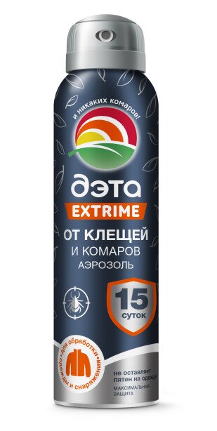 Дэта аэрозоль от клещей и комаров д/обраб. одежды 150мл