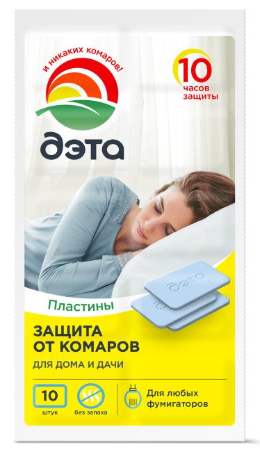 Дэта Инсекто пластины №10