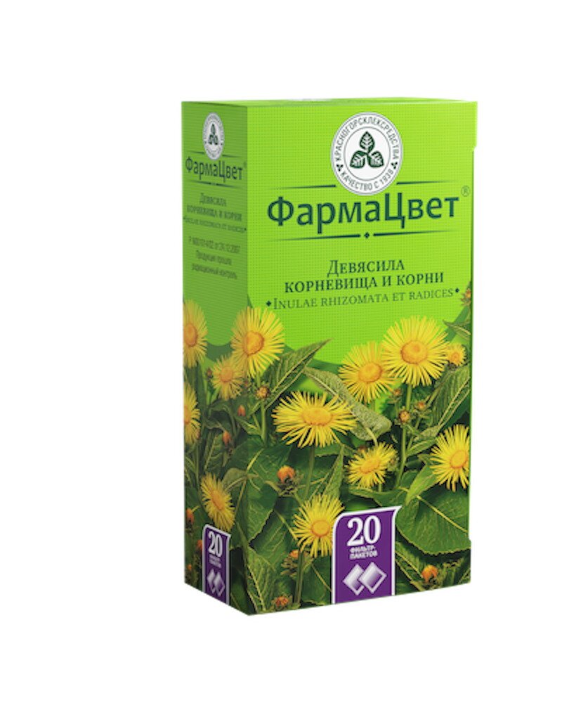 Девясил корневище и корни ф/п 1.5г №20 в Телмана