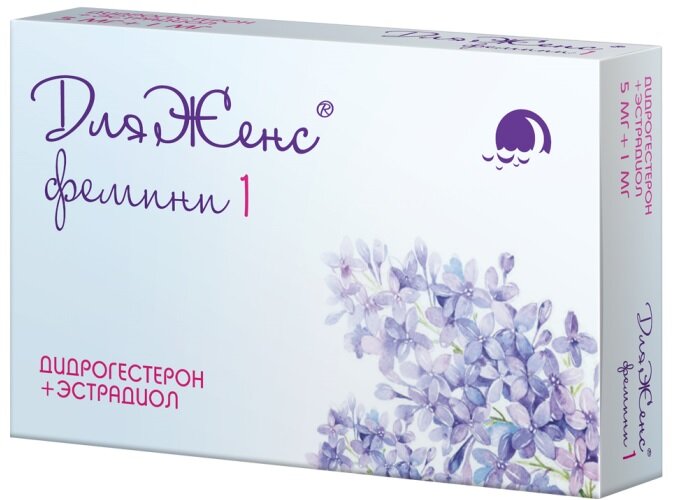ДляЖенс Фемини таб. п/п/о 5 мг+1 мг №28