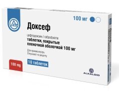 

Доксеф таб. п/п/о 200мг №10