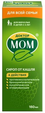 Доктор МОМ сироп 150мл