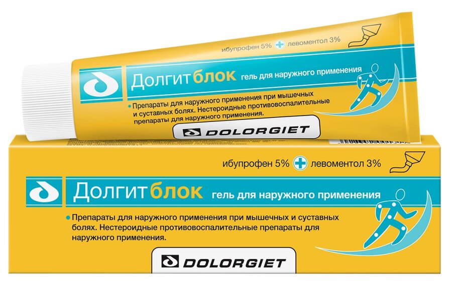 Долгитблок гель д/наруж. прим. 100г