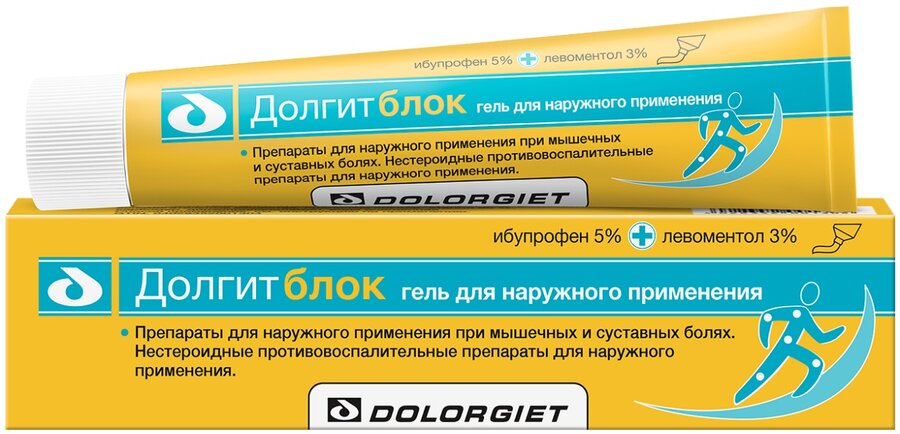 Долгитблок гель д/наруж. прим. 50г