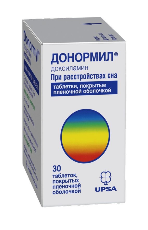 Донормил таб. п.о. 15мг №30