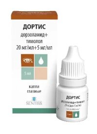 Дортис капли гл. 20мг/мл+5мг/мл 5мл