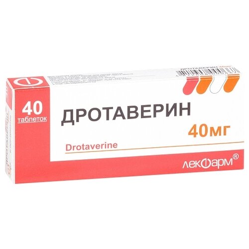 

Дротаверин таб. 40мг №40