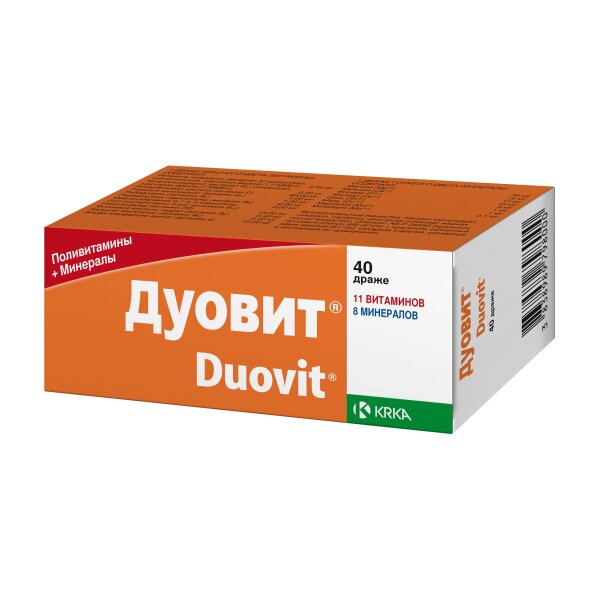 Дуовит таб. п/п/о №40 в Нововоронеже