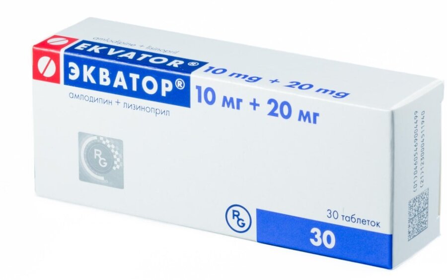 Экватор таб. 10мг+20мг №30 в Шушарах