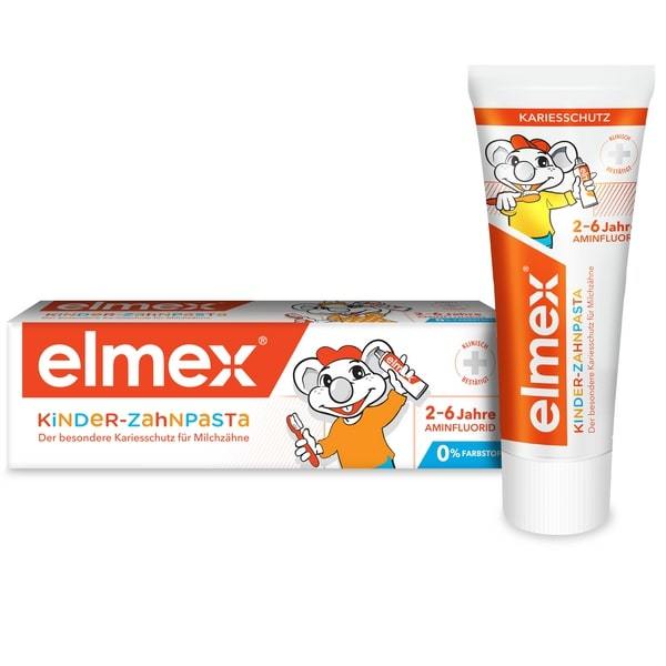 Элмекс з/паста детская 2-6лет 50мл lacalut baby детская зубная паста для детей до 4 лет 50 мл