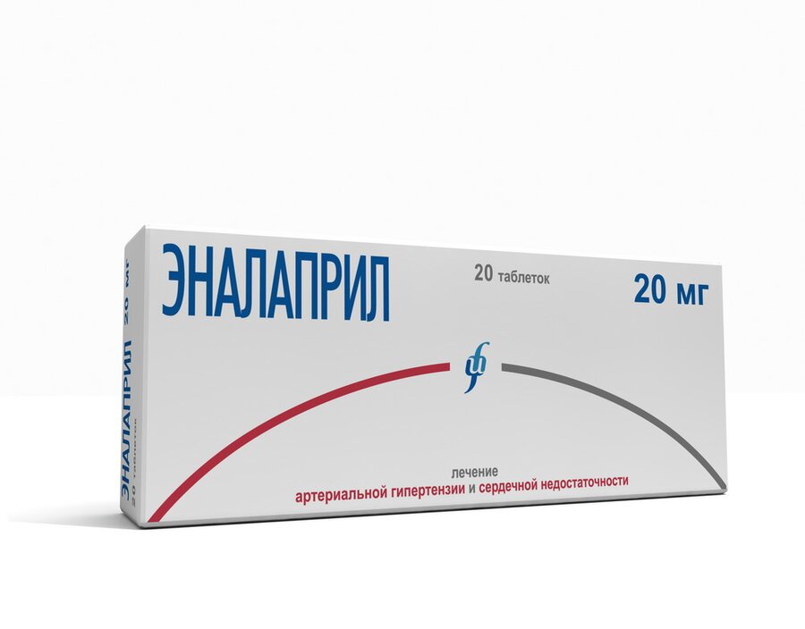 Эналаприл таб. 20мг №20 в Медведово