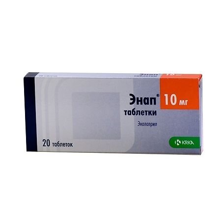 Энап таб. 10мг №20 в Телмана