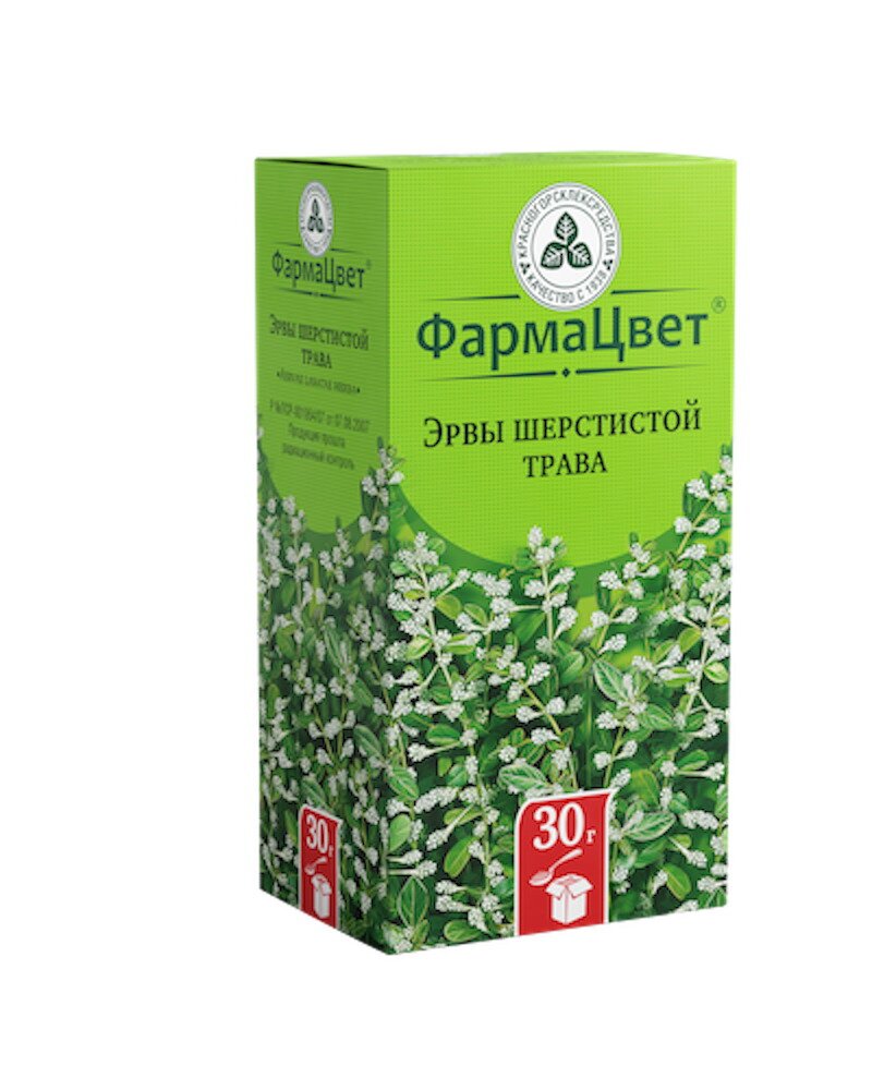 Эрва шерстистая (Пол-Пала) трава 30г