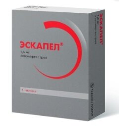 Эскапел таб. 1.5мг №1