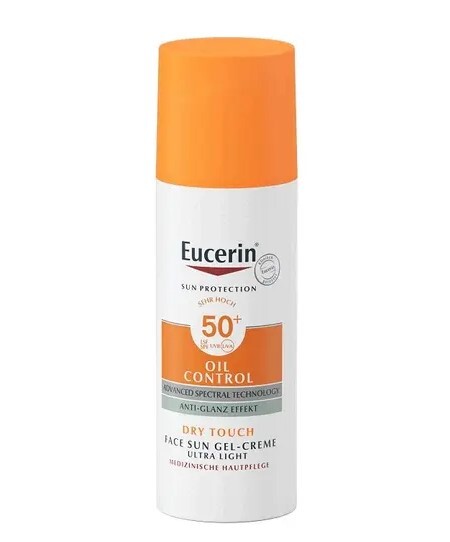 Эуцерин Гель-крем д/проблемной кожи лица солнцезащитный спф50+ 50мл фагодент гель с бактериофагами 50мл