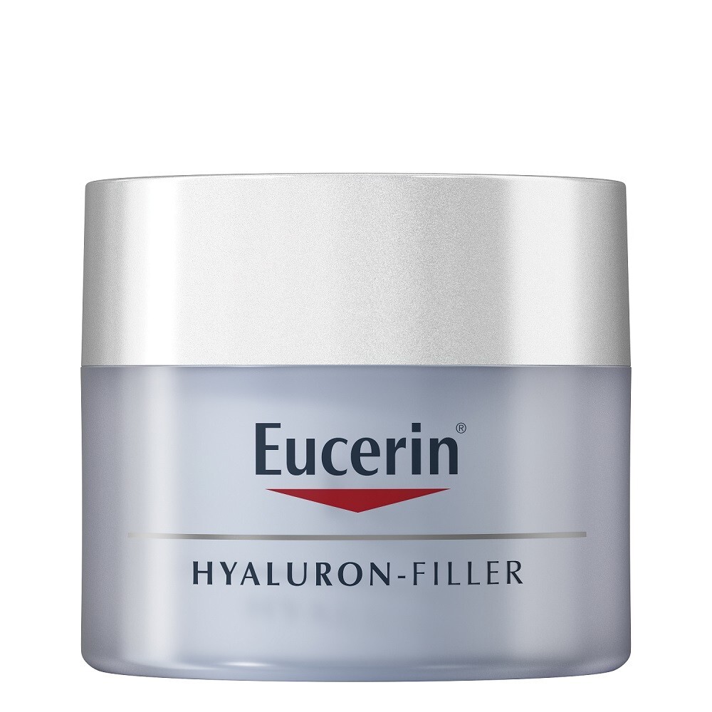 Eucerin Hyaluron-Filler. Крем Eucerin Hyaluron-Filler Elasticity Night. Крем Eucerin Hyaluron-Filler для лица дневной 50.