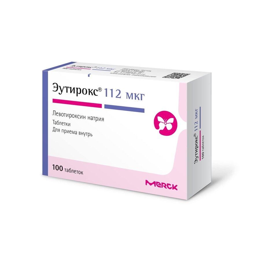 Эутирокс таб. 112мкг №100 в Песочном