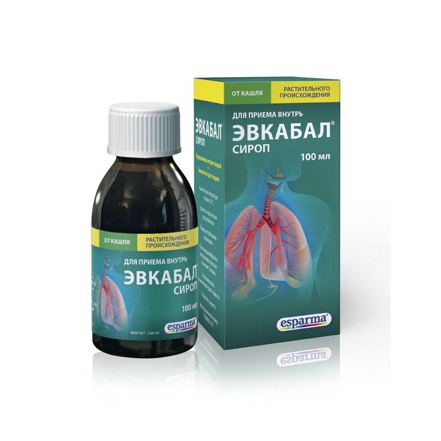 Эвкабал Сироп 100мл По Цене 409 Рублей Купить В Интернет-Аптеке.