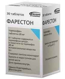 Фарестон таб. 20мг №30 в Санкт-Петербурге и области
