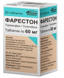

Фарестон таб. 60мг №30